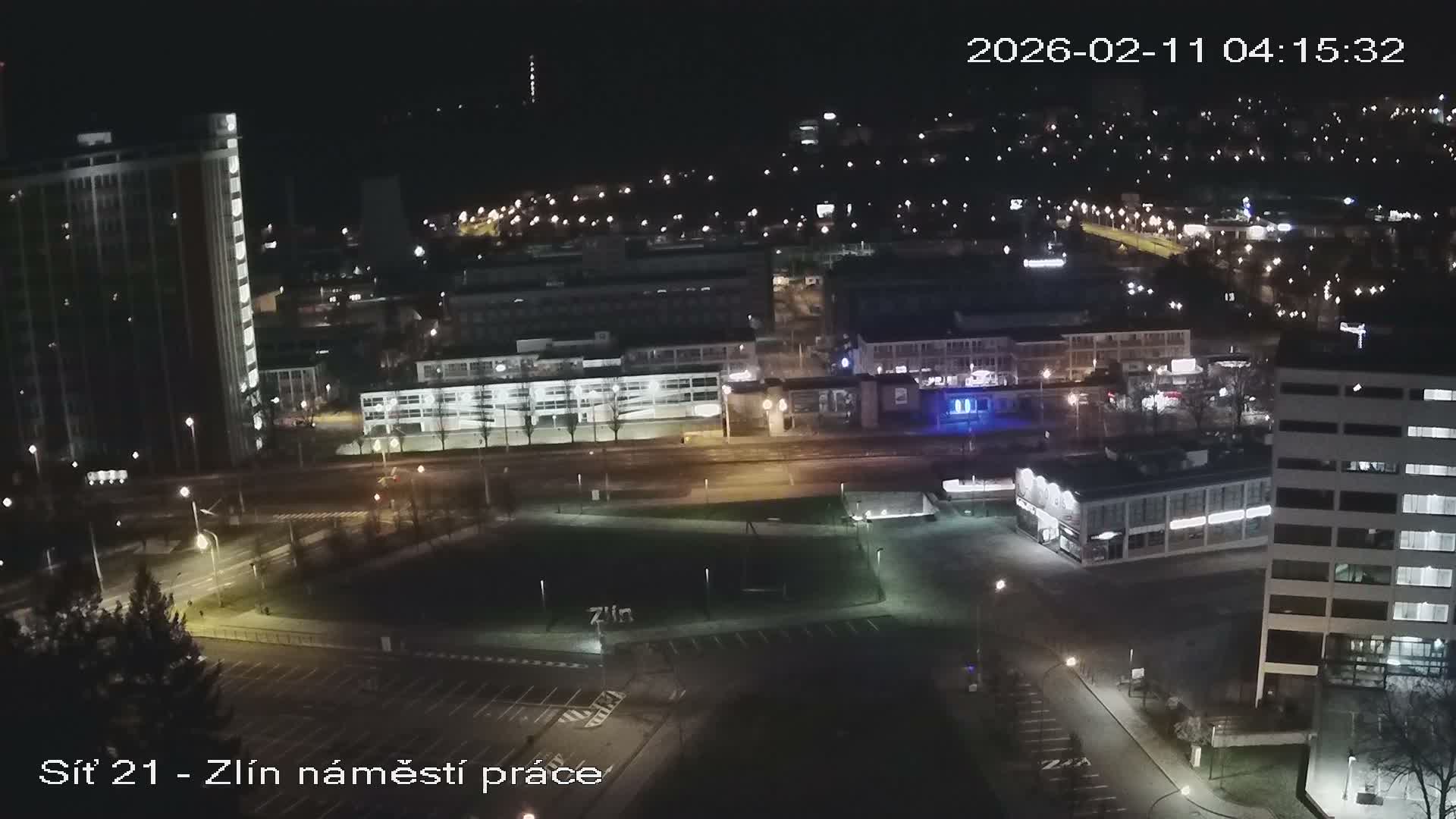 Zlín Industrial Area Live Cam - Zlin 1, Zlin, Czechia