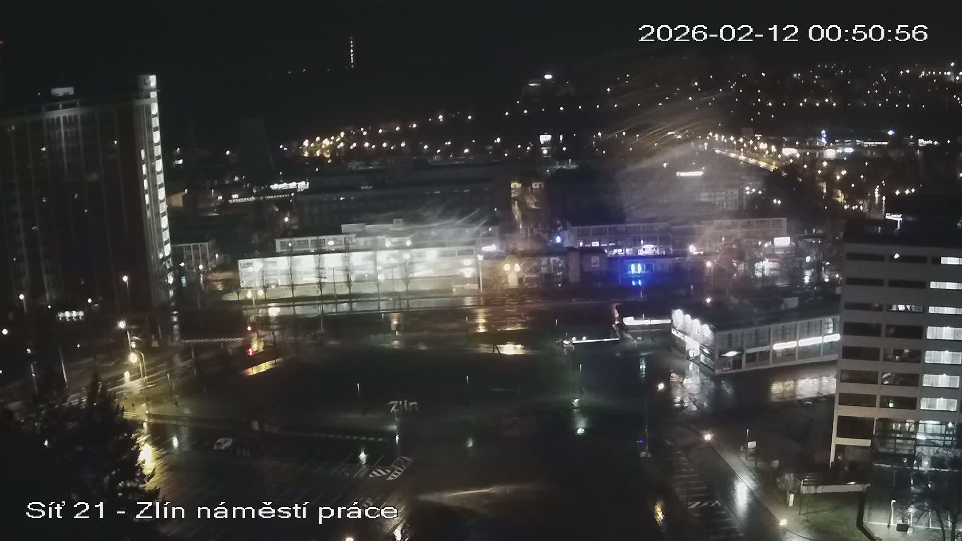 Zlín Industrial Area Live Cam - Zlin 1, Zlin, Czechia