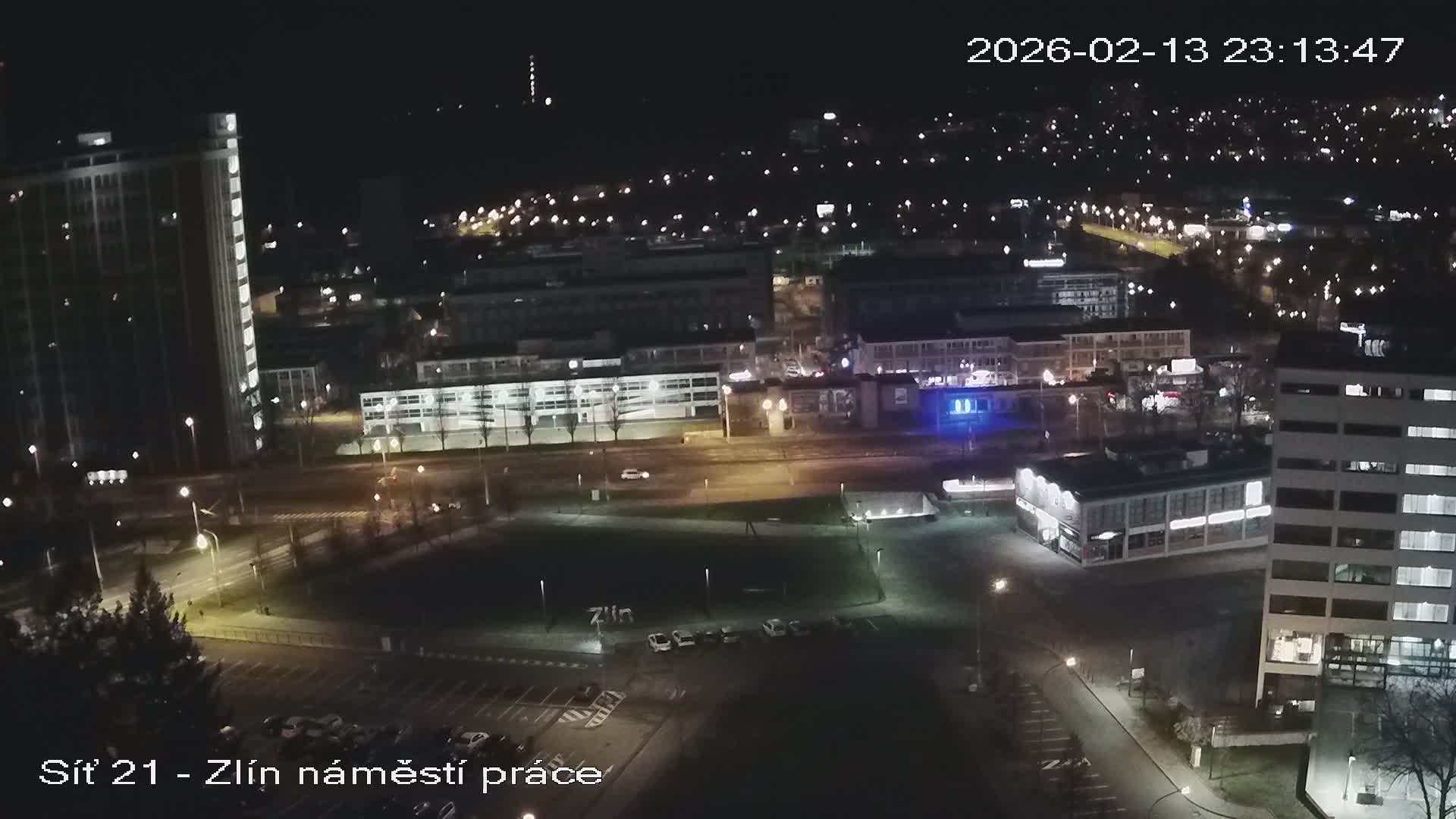 Zlín Industrial Area Live Cam - Zlin 1, Zlin, Czechia