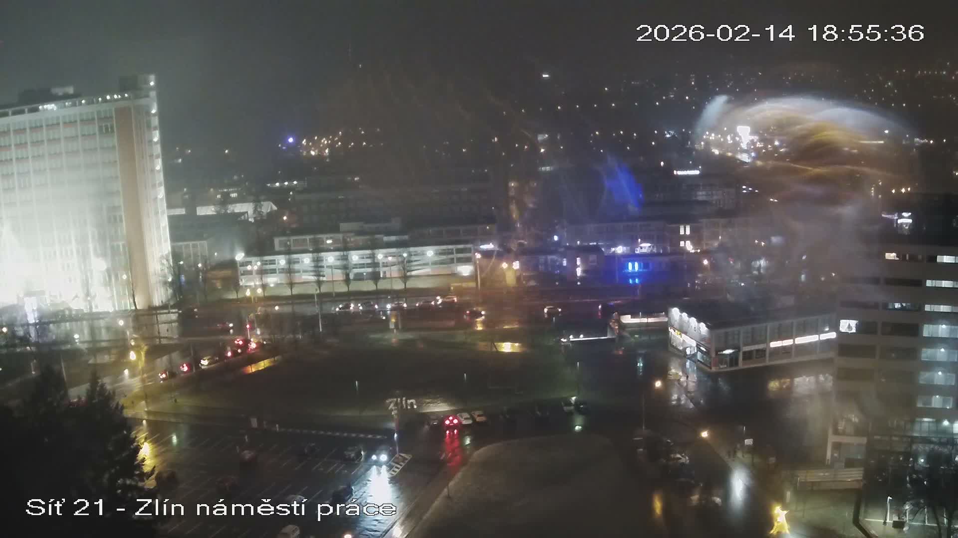 Zlín Industrial Area Live Cam - Zlin 1, Zlin, Czechia