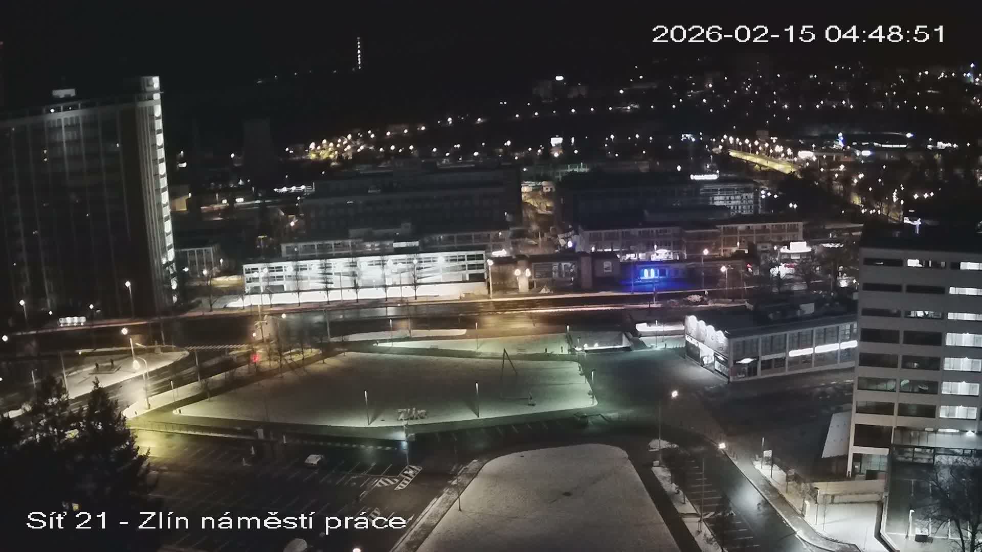 Zlín Industrial Area Live Cam - Zlin 1, Zlin, Czechia