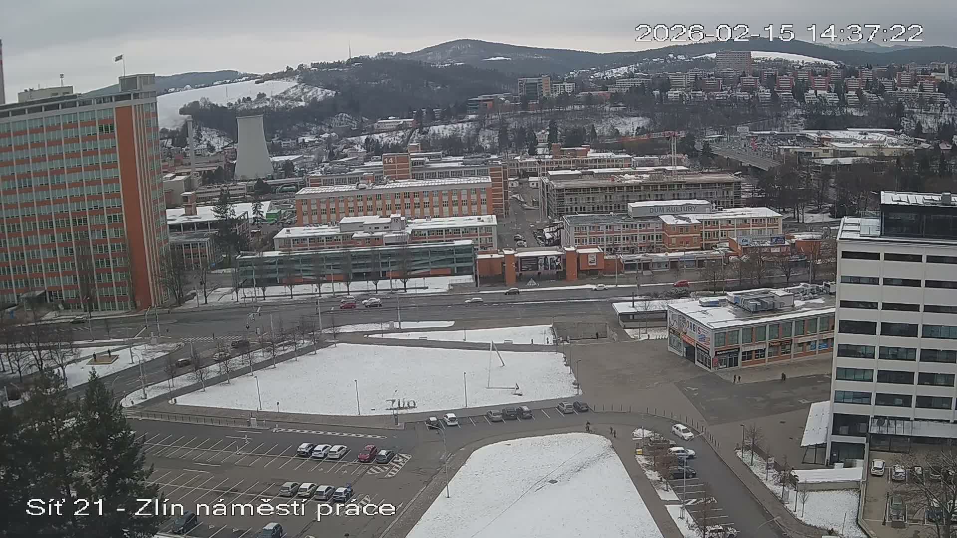 Zlín Industrial Area Live Cam - Zlin 1, Zlin, Czechia
