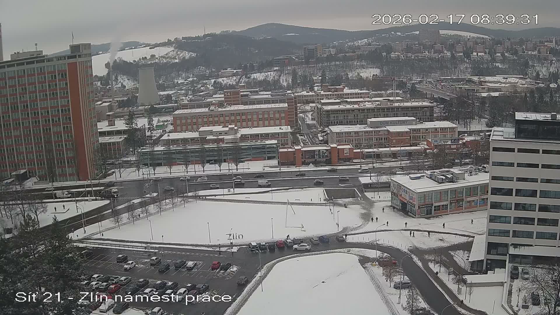 Zlín Industrial Area Live Cam - Zlin 1, Zlin, Czechia