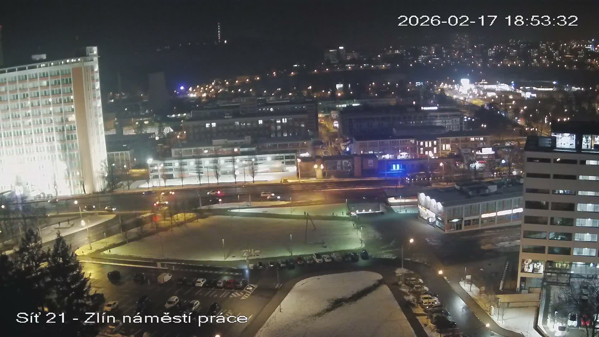 Zlín Industrial Area Live Cam - Zlin 1, Zlin, Czechia