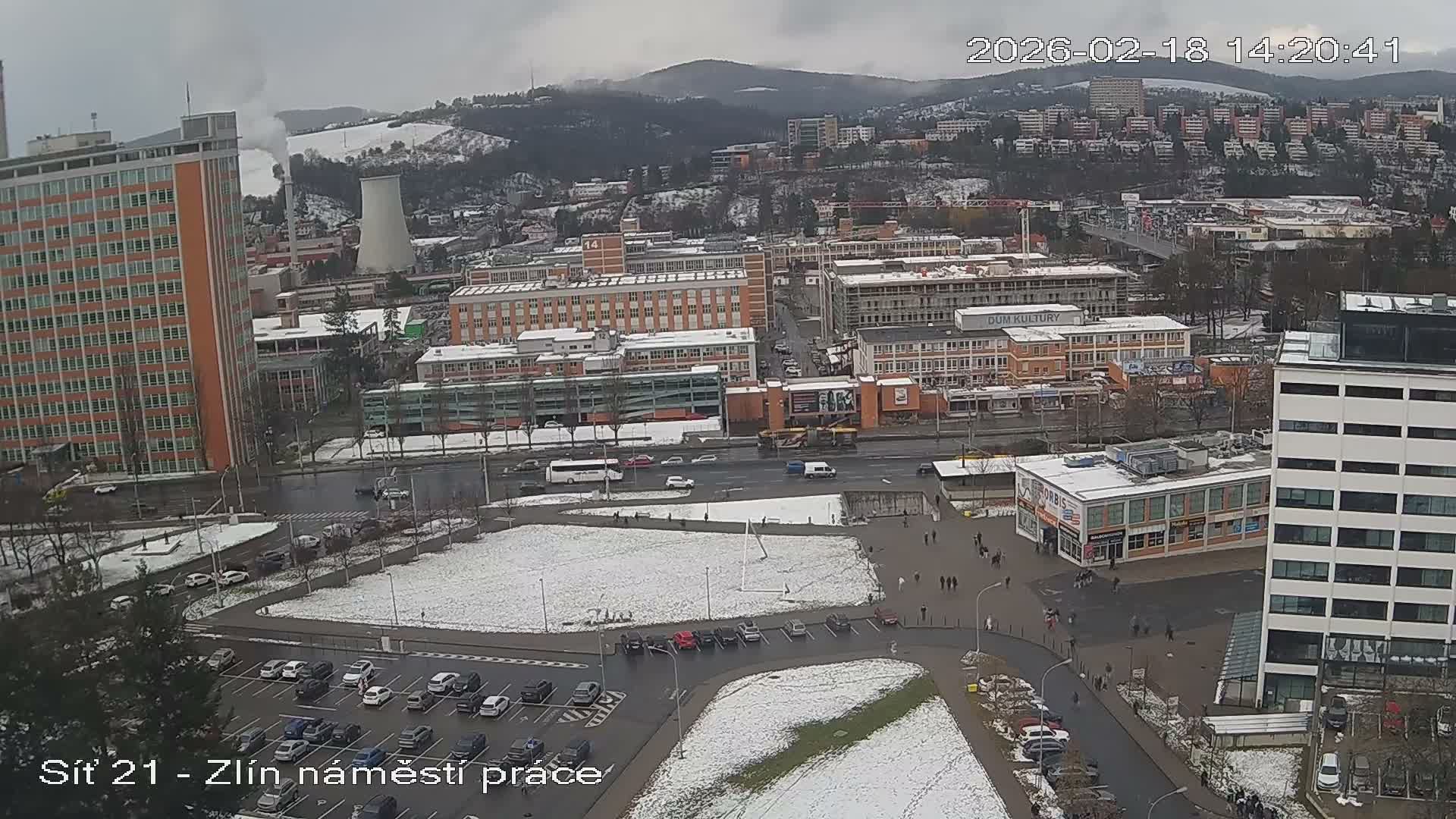 Zlín Industrial Area Live Cam - Zlin 1, Zlin, Czechia