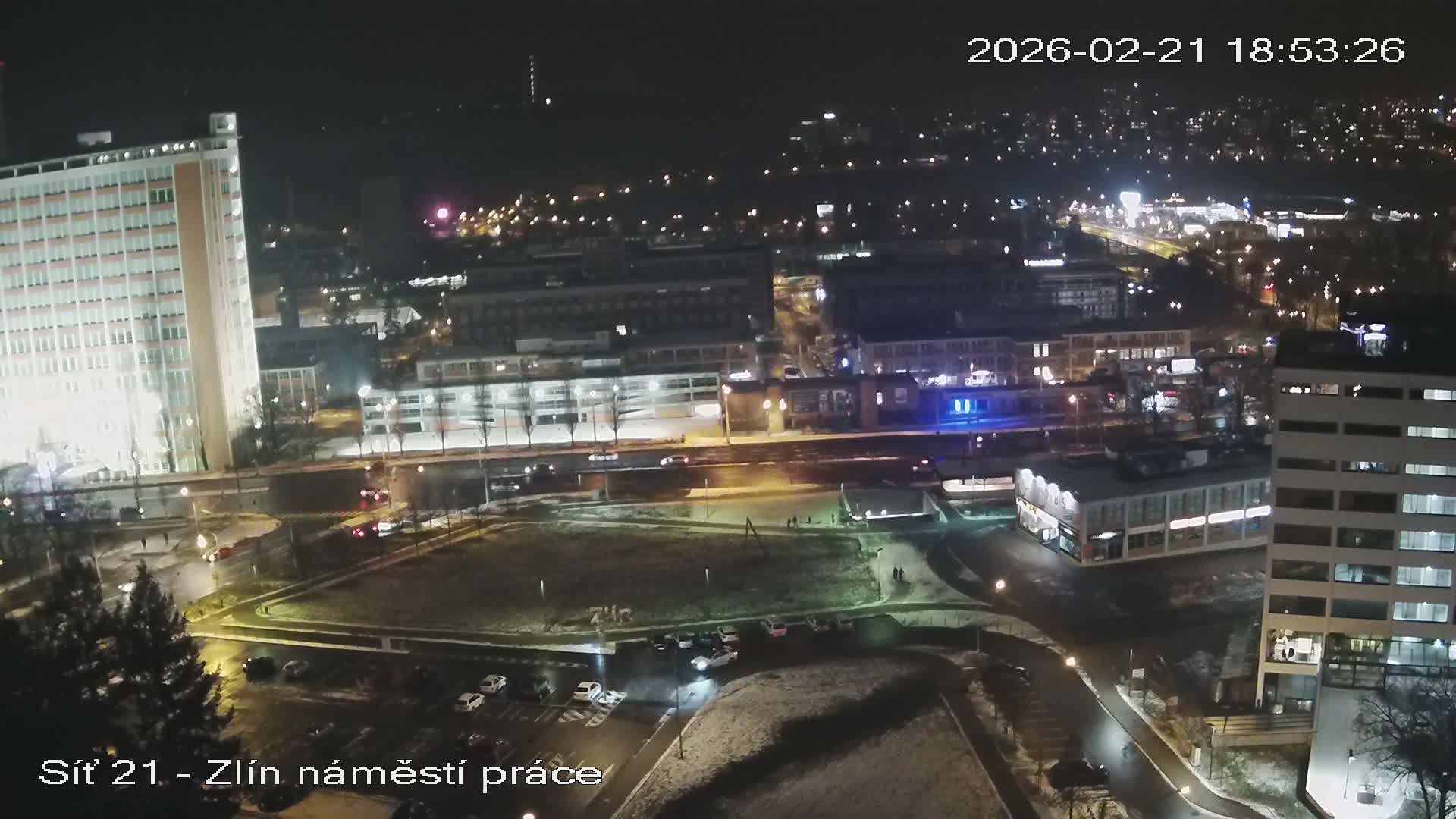 Zlín Industrial Area Live Cam - Zlin 1, Zlin, Czechia