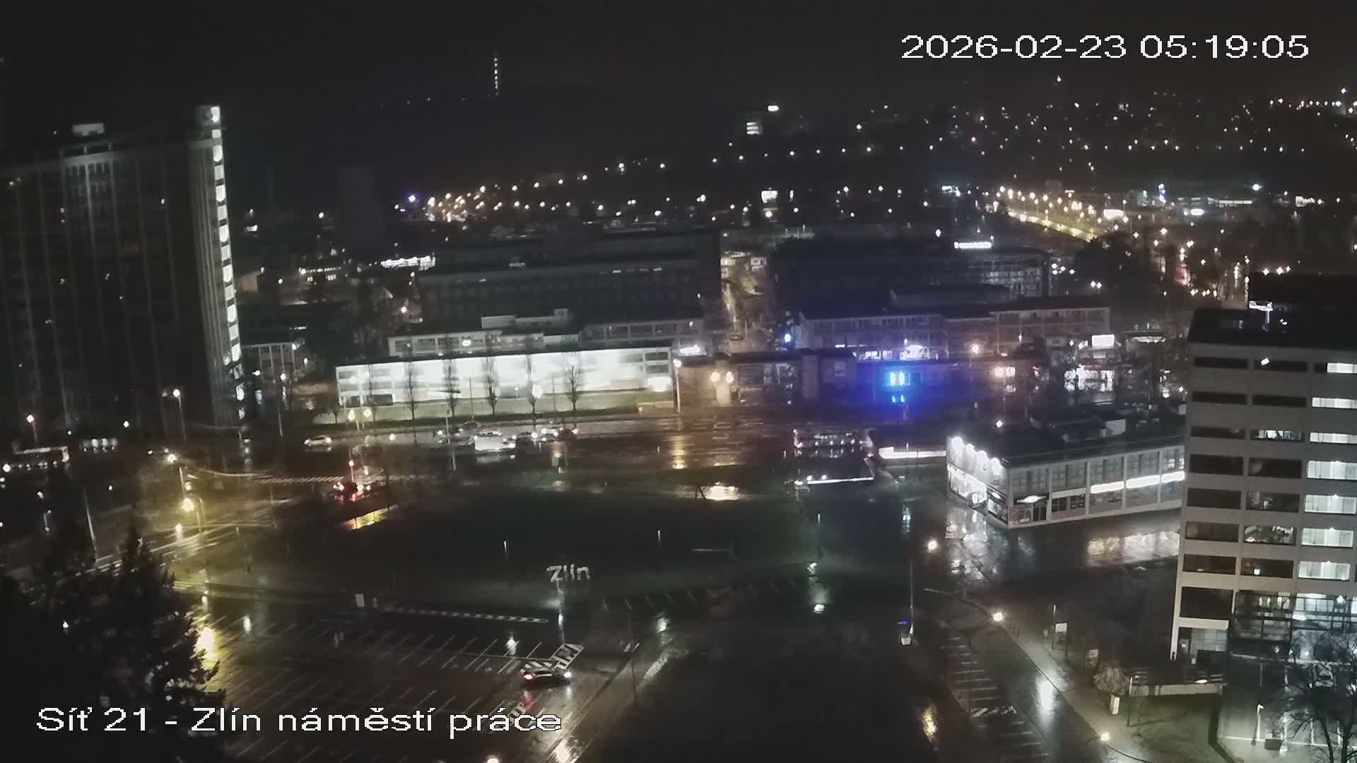 Zlín Industrial Area Live Cam - Zlin 1, Zlin, Czechia