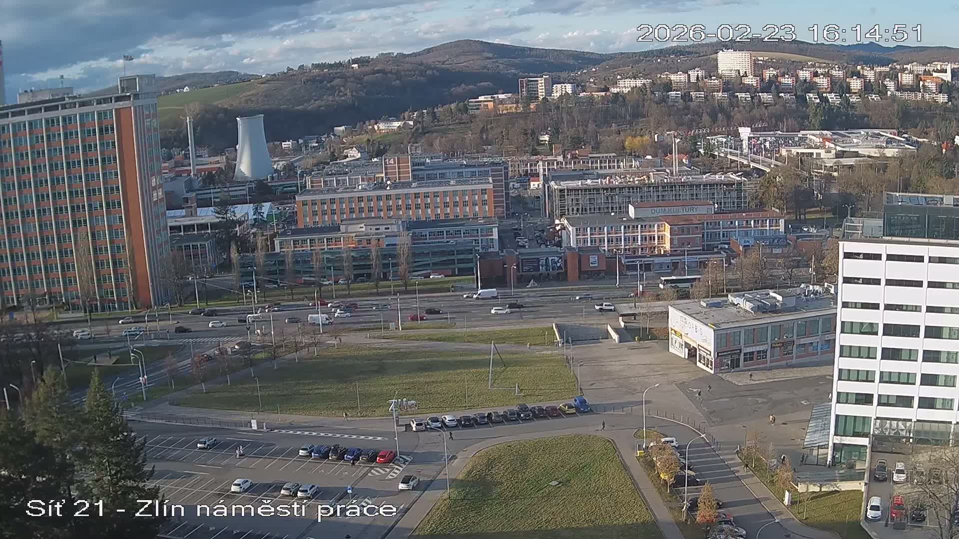 Zlín Industrial Area Live Cam - Zlin 1, Zlin, Czechia