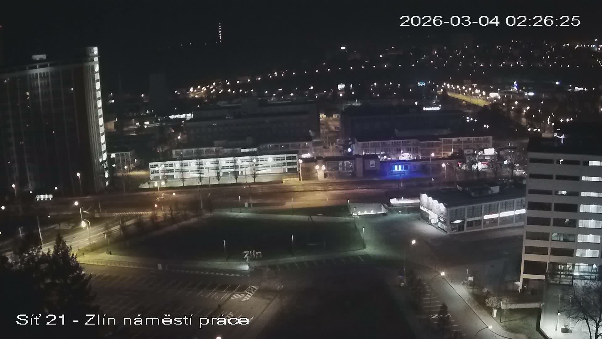 Zlín Industrial Area Live Cam - Zlin 1, Zlin, Czechia