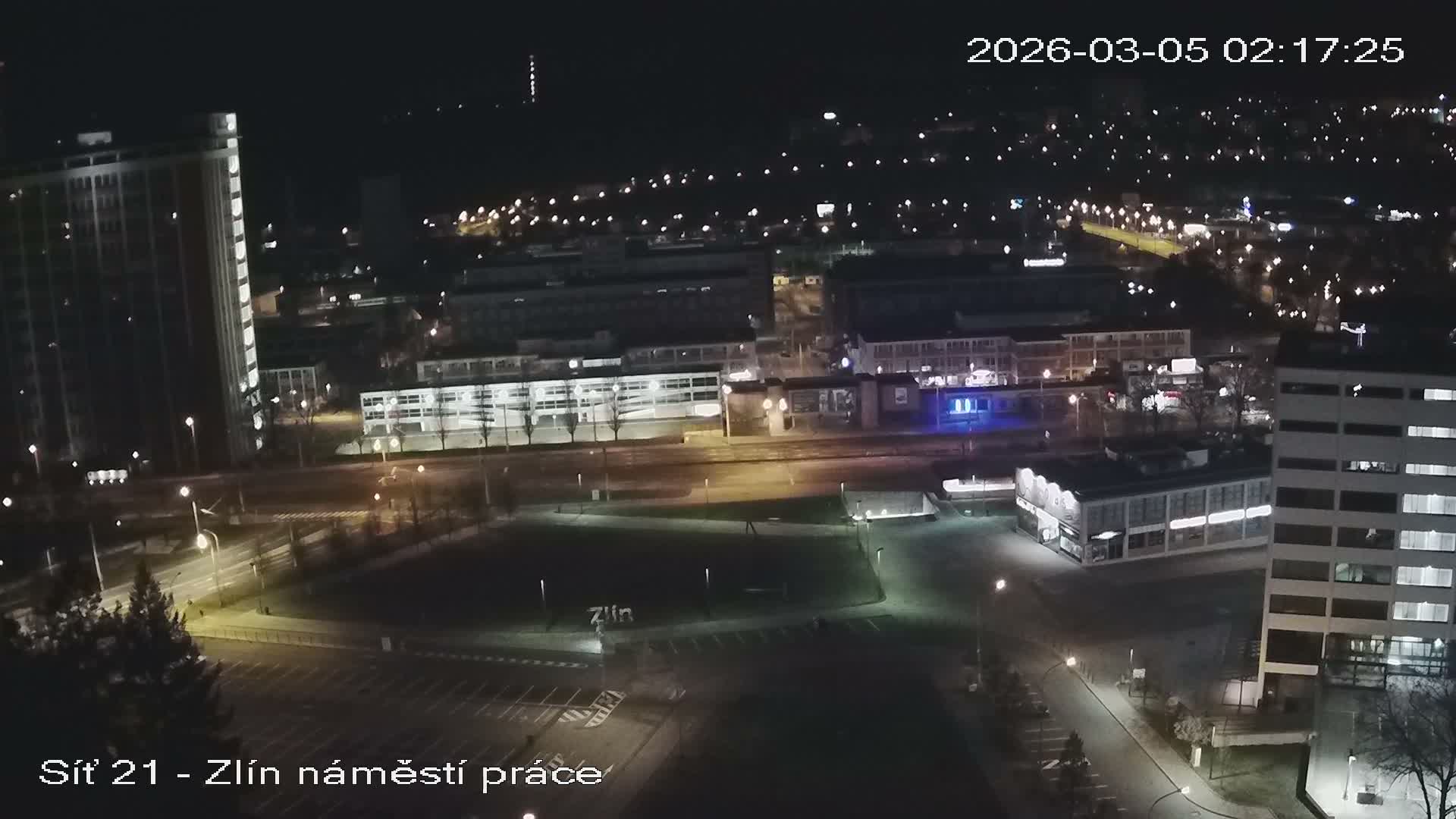 Zlín Industrial Area Live Cam - Zlin 1, Zlin, Czechia