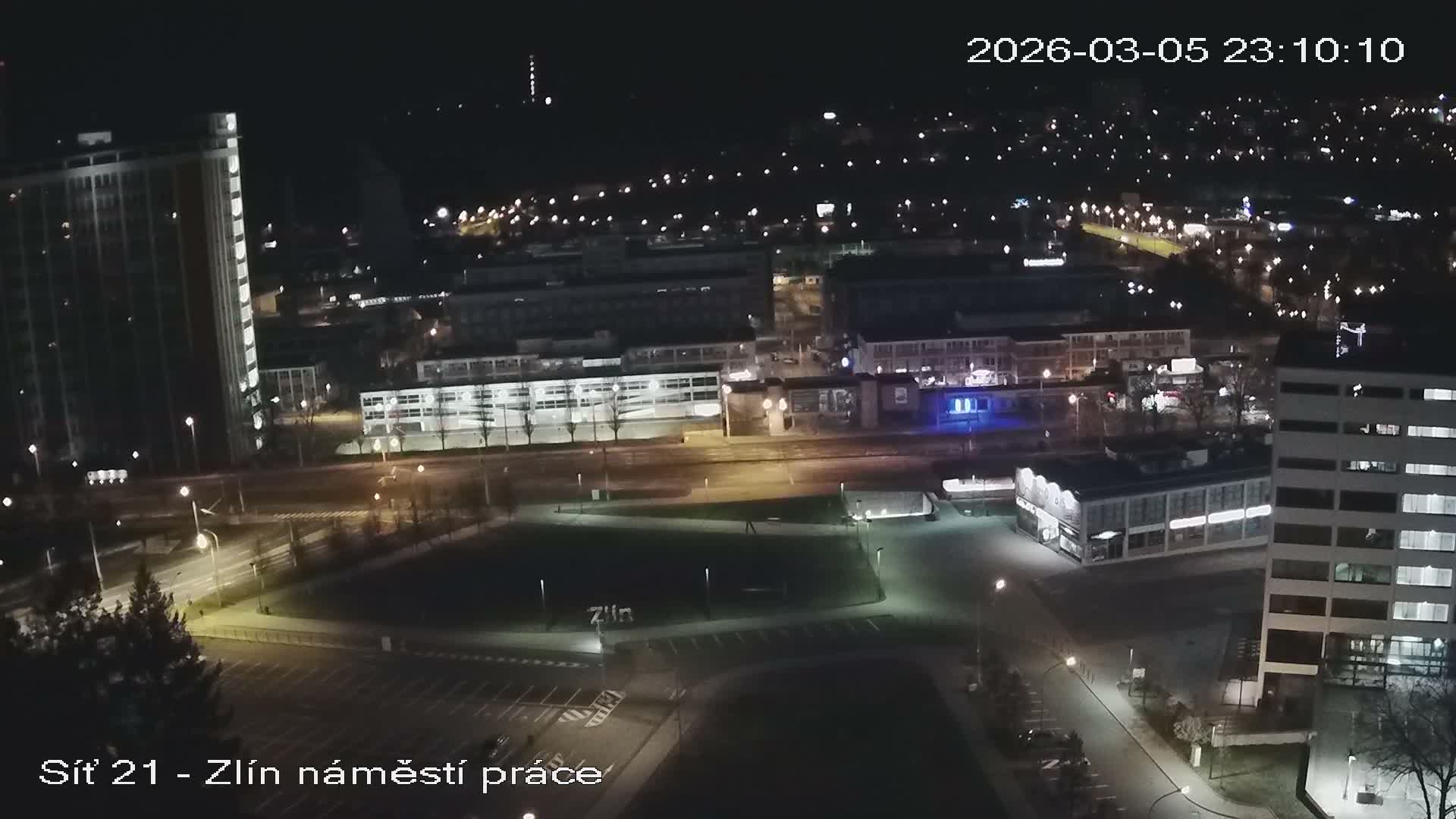 Zlín Industrial Area Live Cam - Zlin 1, Zlin, Czechia