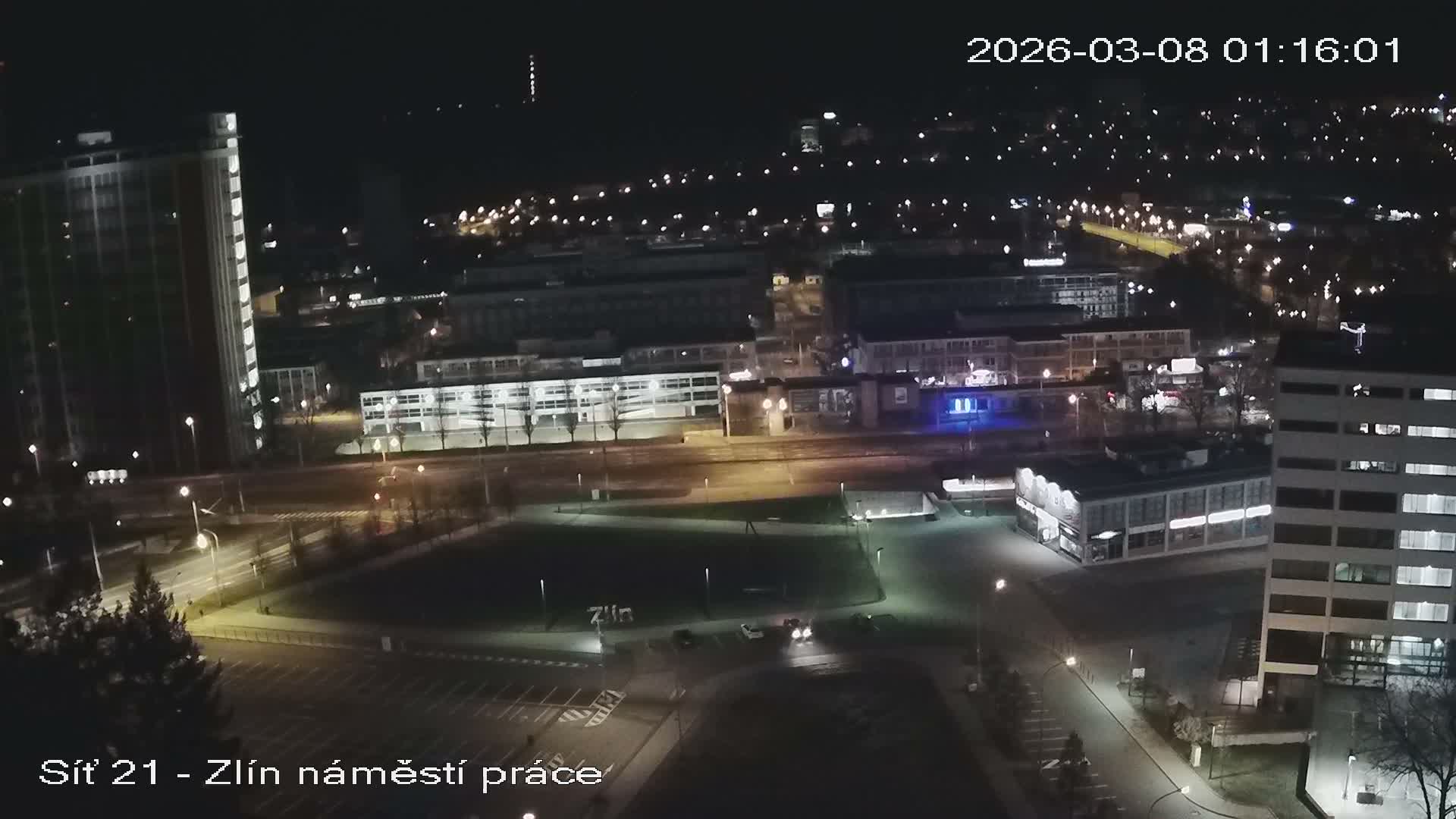 Zlín Industrial Area Live Cam - Zlin 1, Zlin, Czechia