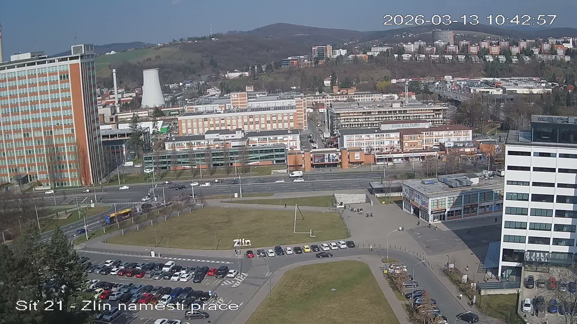 Zlín Industrial Area Live Cam - Zlin 1, Zlin, Czechia