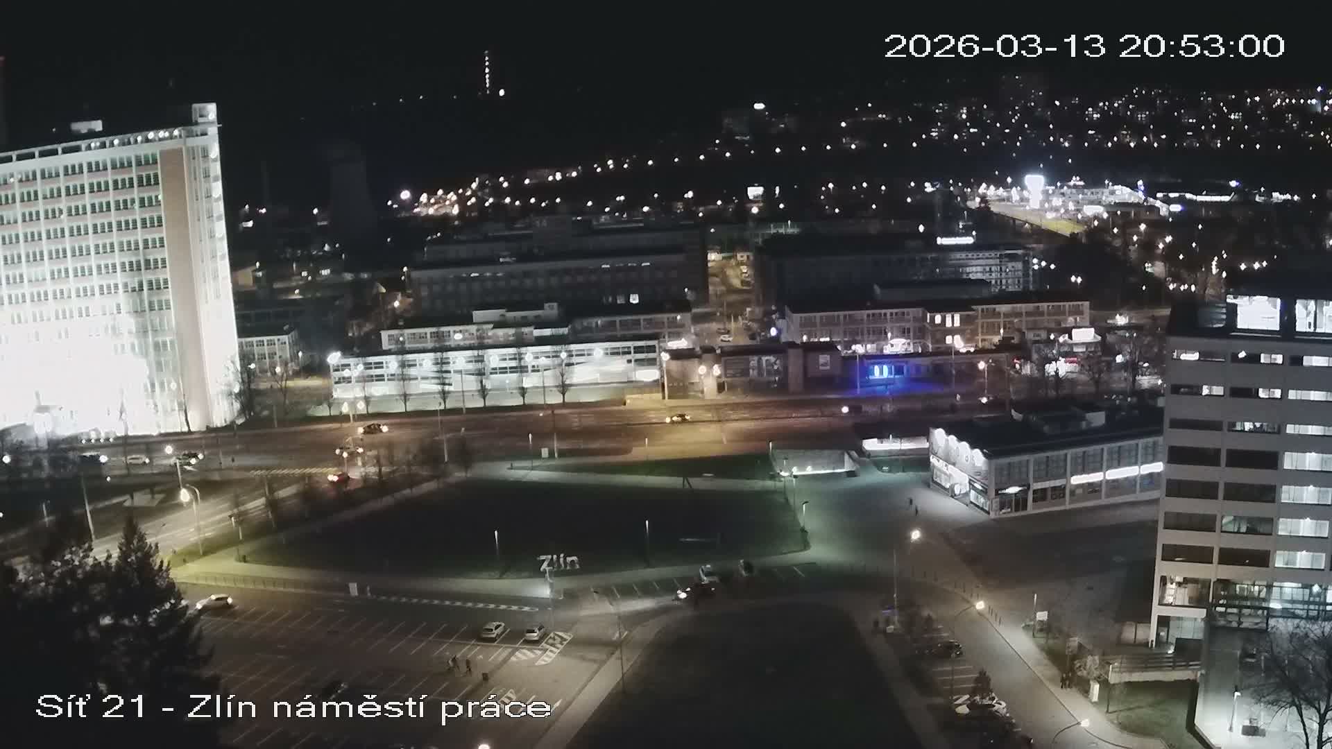 Zlín Industrial Area Live Cam - Zlin 1, Zlin, Czechia