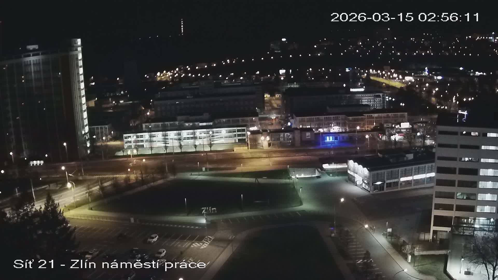 Zlín Industrial Area Live Cam - Zlin 1, Zlin, Czechia