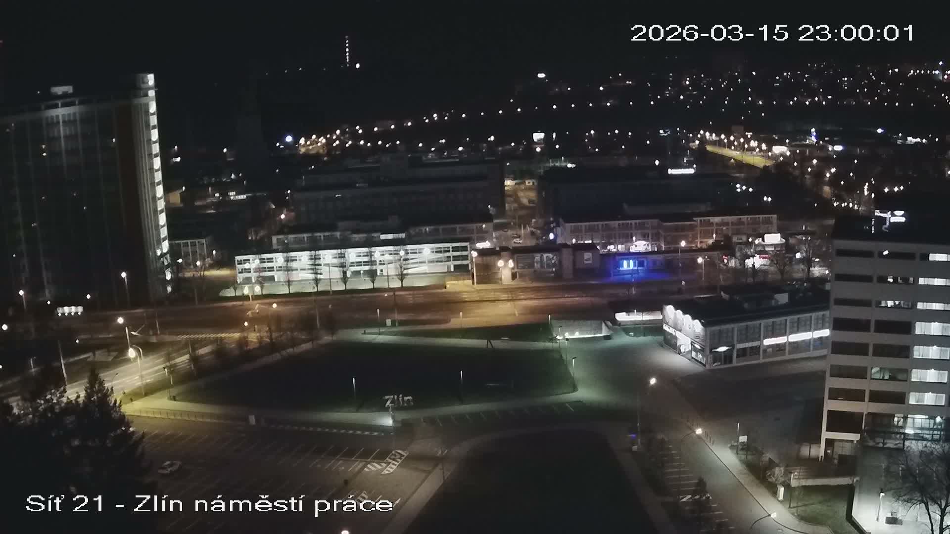 Zlín Industrial Area Live Cam - Zlin 1, Zlin, Czechia