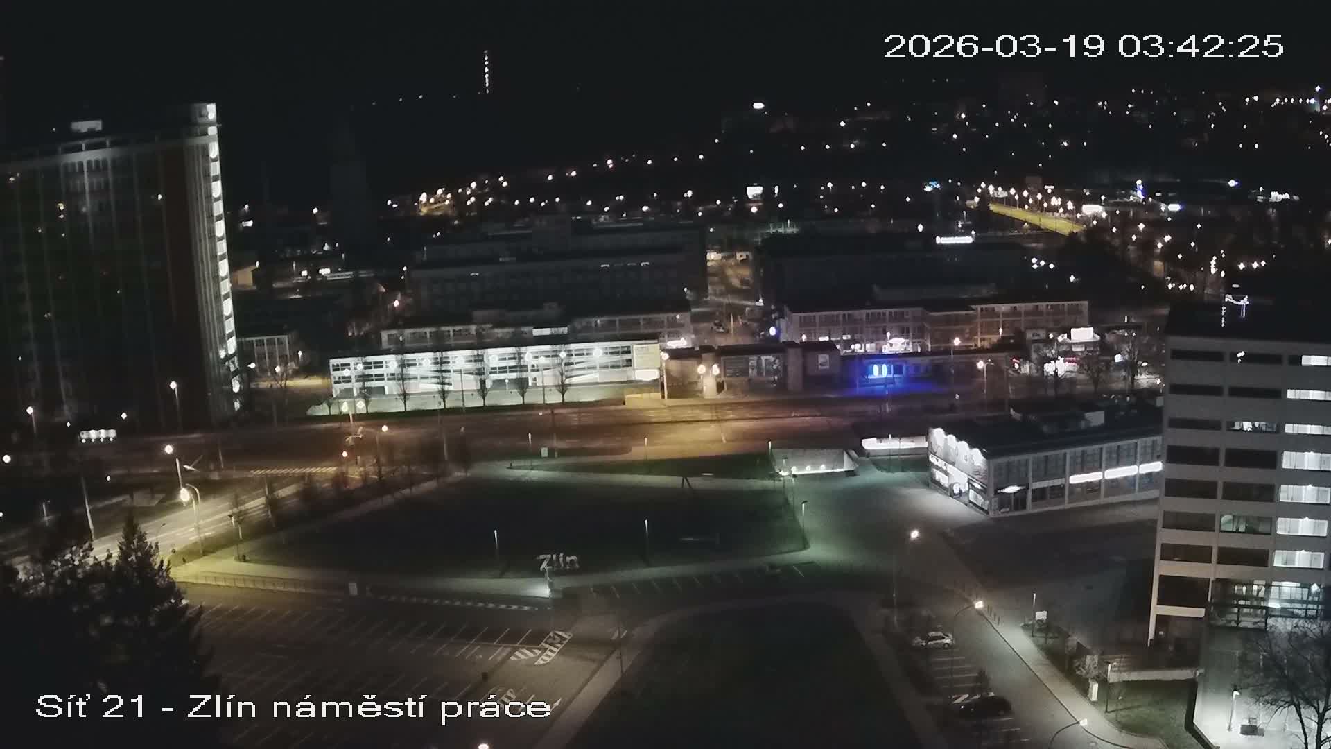 Zlín Industrial Area Live Cam - Zlin 1, Zlin, Czechia