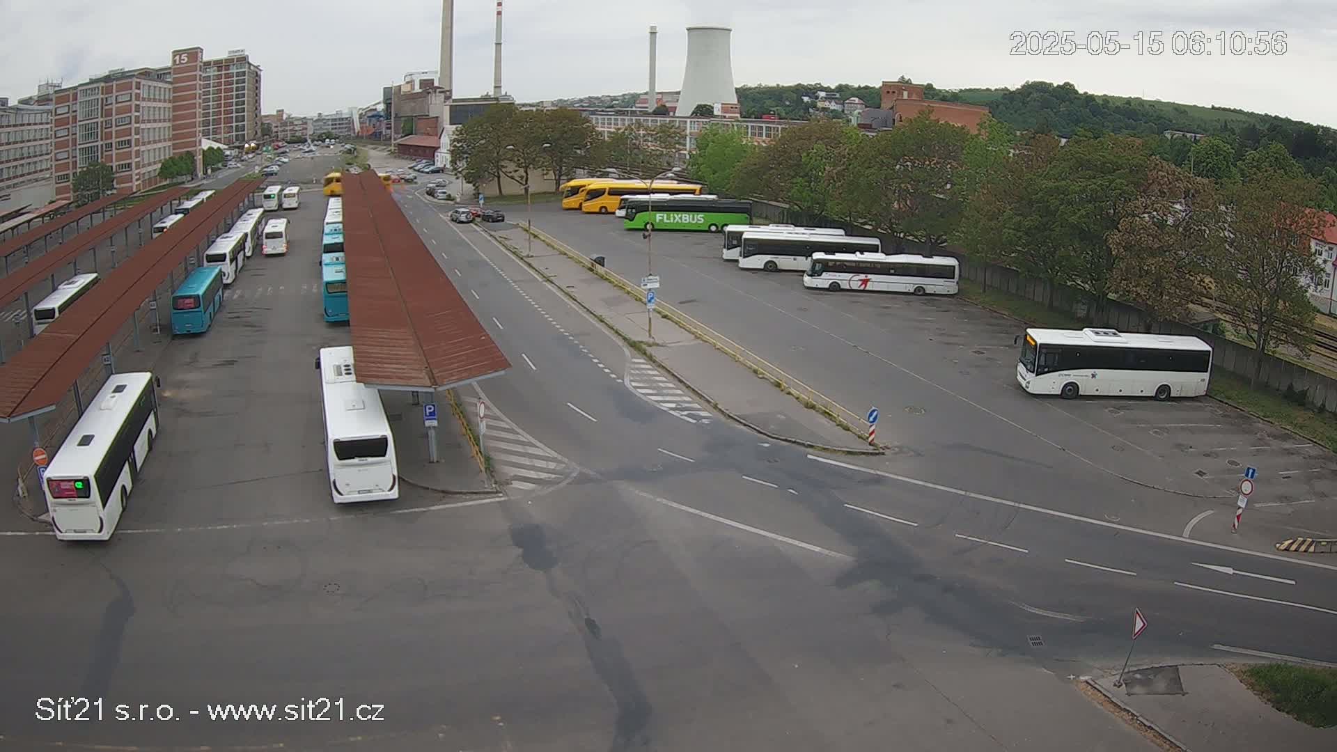 Zlín Main Train & Bus Station Live Cam -  Zlin 1, Zlin, Czechia
