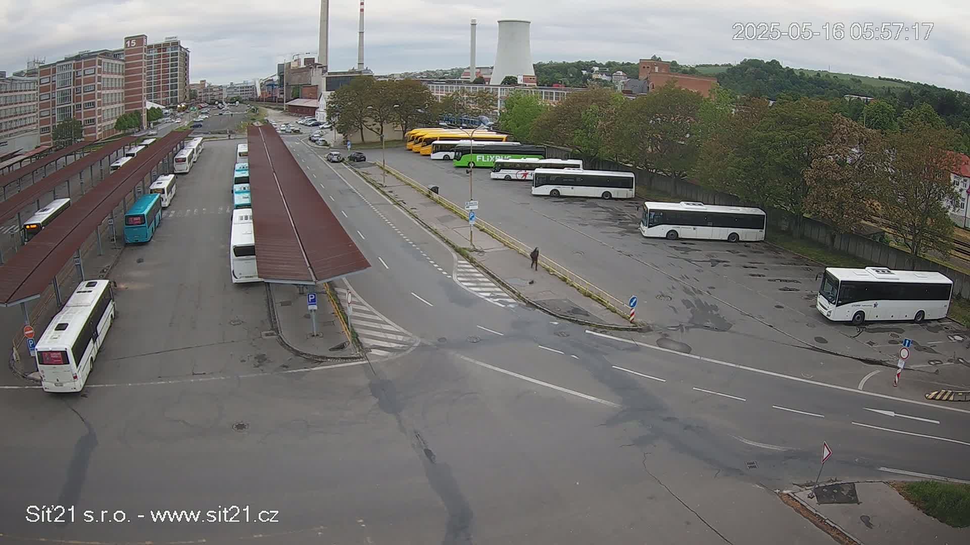 Zlín Main Train & Bus Station Live Cam -  Zlin 1, Zlin, Czechia