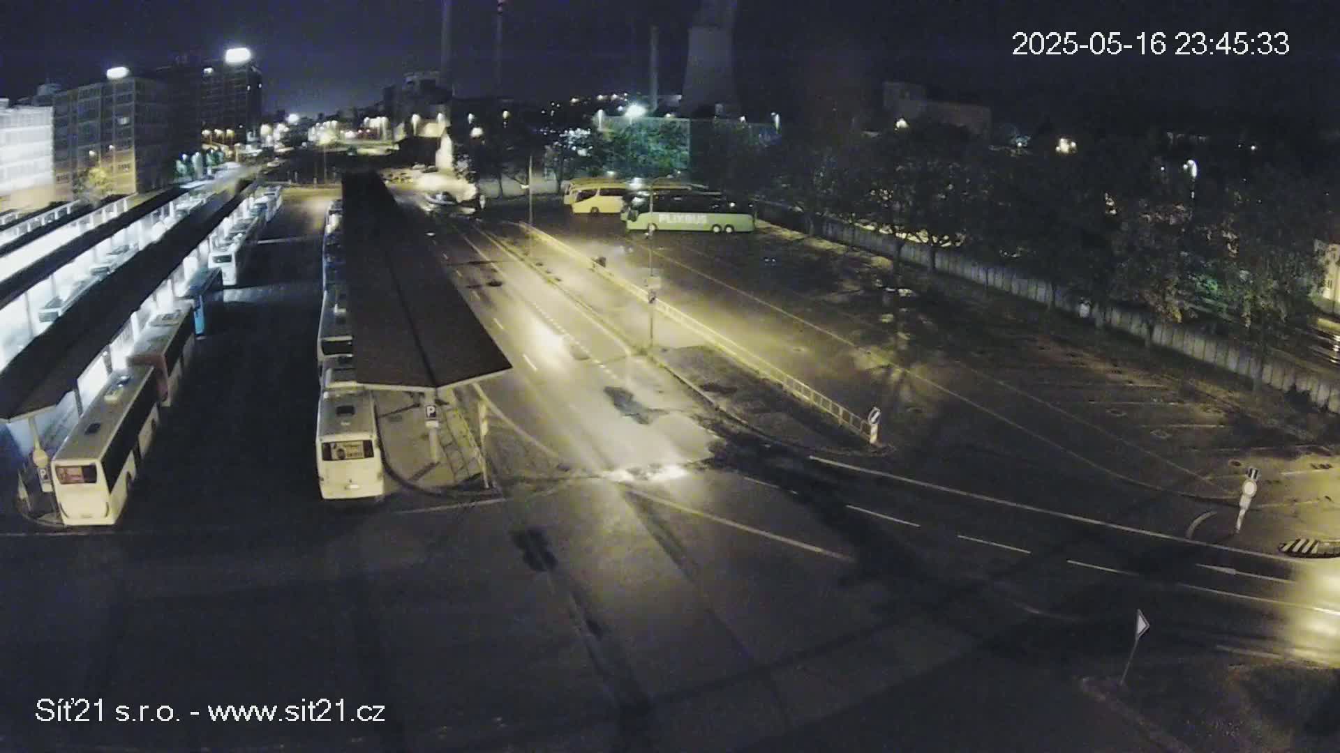 Zlín Main Train & Bus Station Live Cam -  Zlin 1, Zlin, Czechia