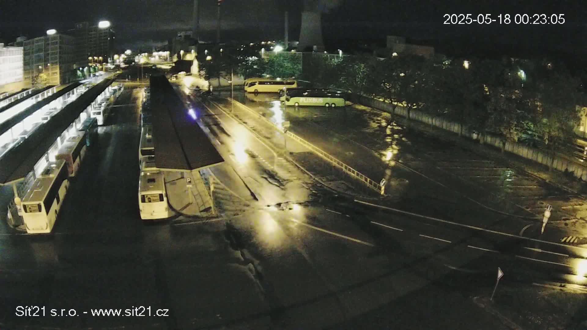 Zlín Main Train & Bus Station Live Cam -  Zlin 1, Zlin, Czechia