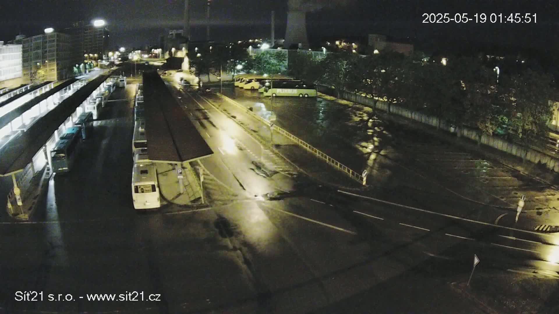 Zlín Main Train & Bus Station Live Cam -  Zlin 1, Zlin, Czechia