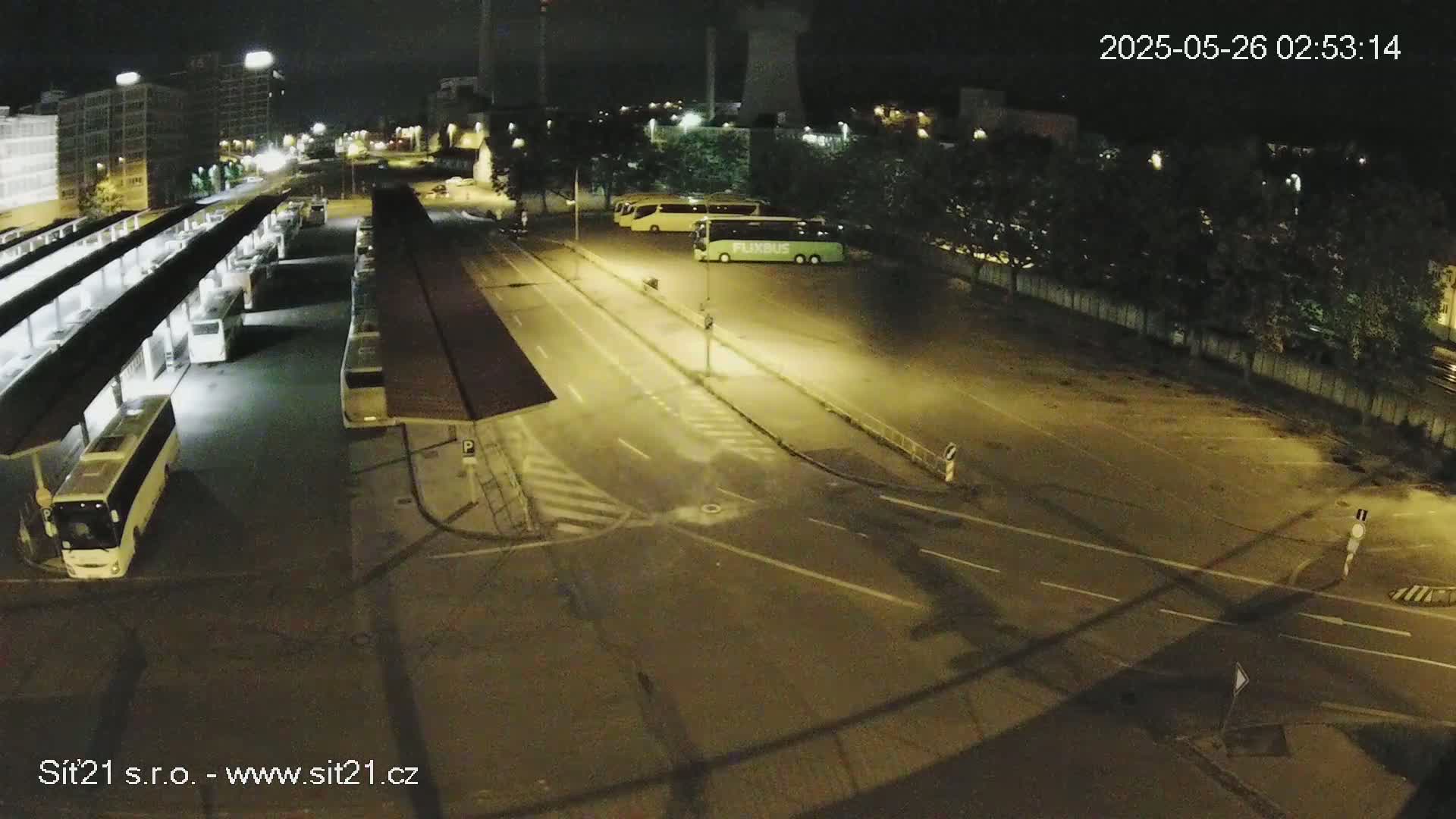 Zlín Main Train & Bus Station Live Cam -  Zlin 1, Zlin, Czechia