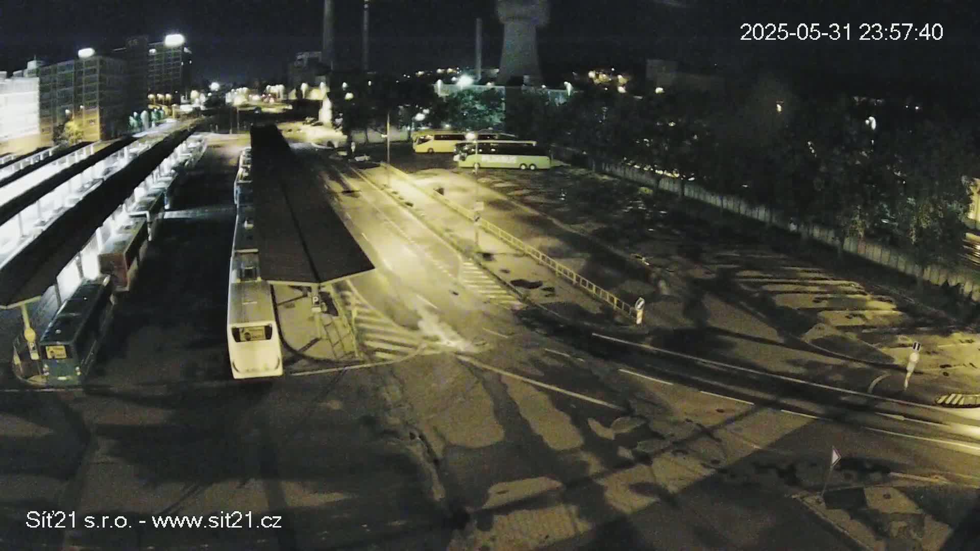 Zlín Main Train & Bus Station Live Cam -  Zlin 1, Zlin, Czechia