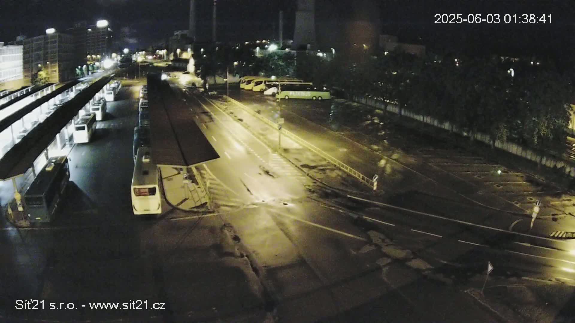 Zlín Main Train & Bus Station Live Cam -  Zlin 1, Zlin, Czechia