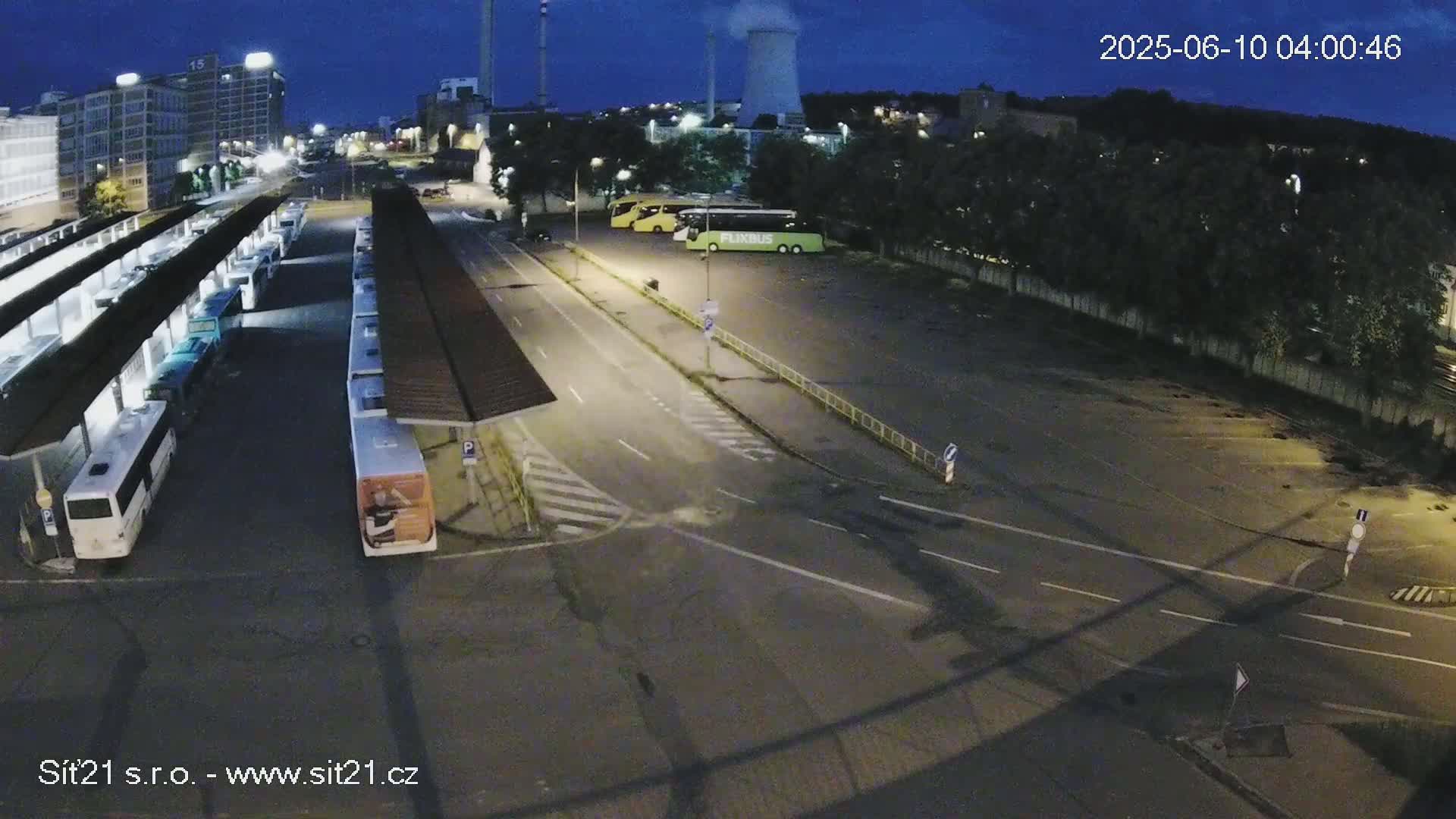 Zlín Main Train & Bus Station Live Cam -  Zlin 1, Zlin, Czechia