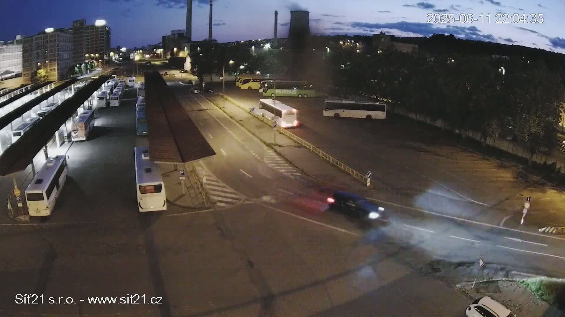 Zlín Main Train & Bus Station Live Cam -  Zlin 1, Zlin, Czechia