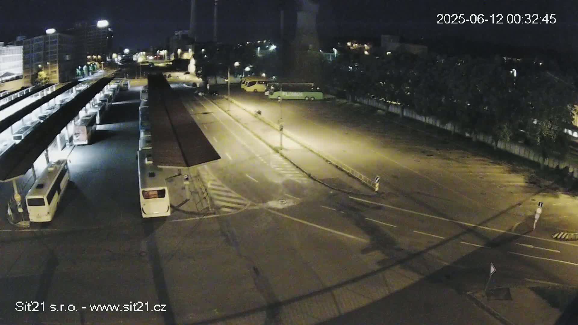 Zlín Main Train & Bus Station Live Cam -  Zlin 1, Zlin, Czechia
