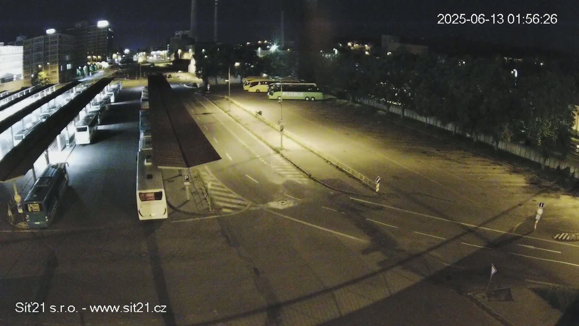 Zlín Main Train & Bus Station Live Cam -  Zlin 1, Zlin, Czechia