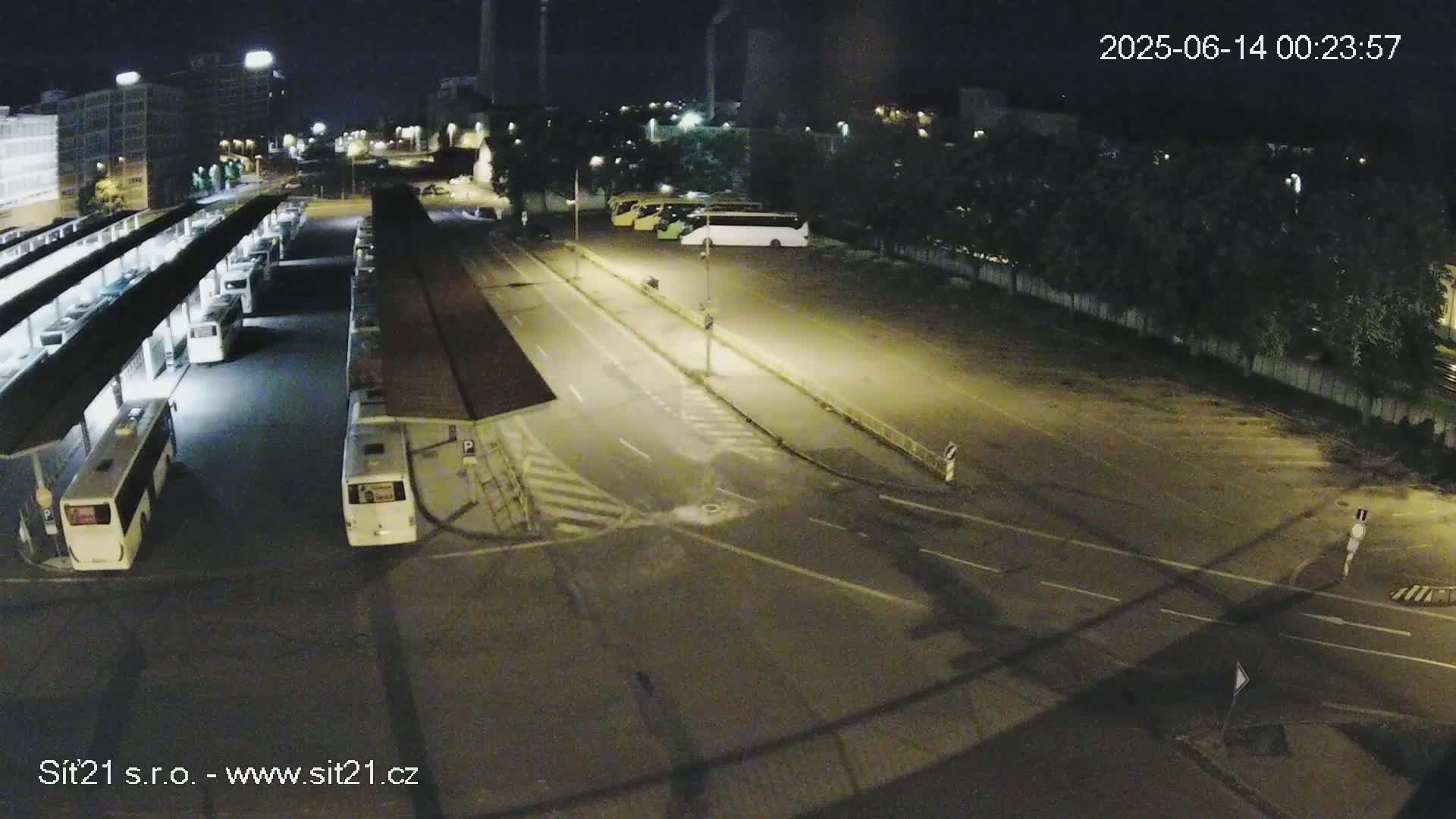 Zlín Main Train & Bus Station Live Cam -  Zlin 1, Zlin, Czechia