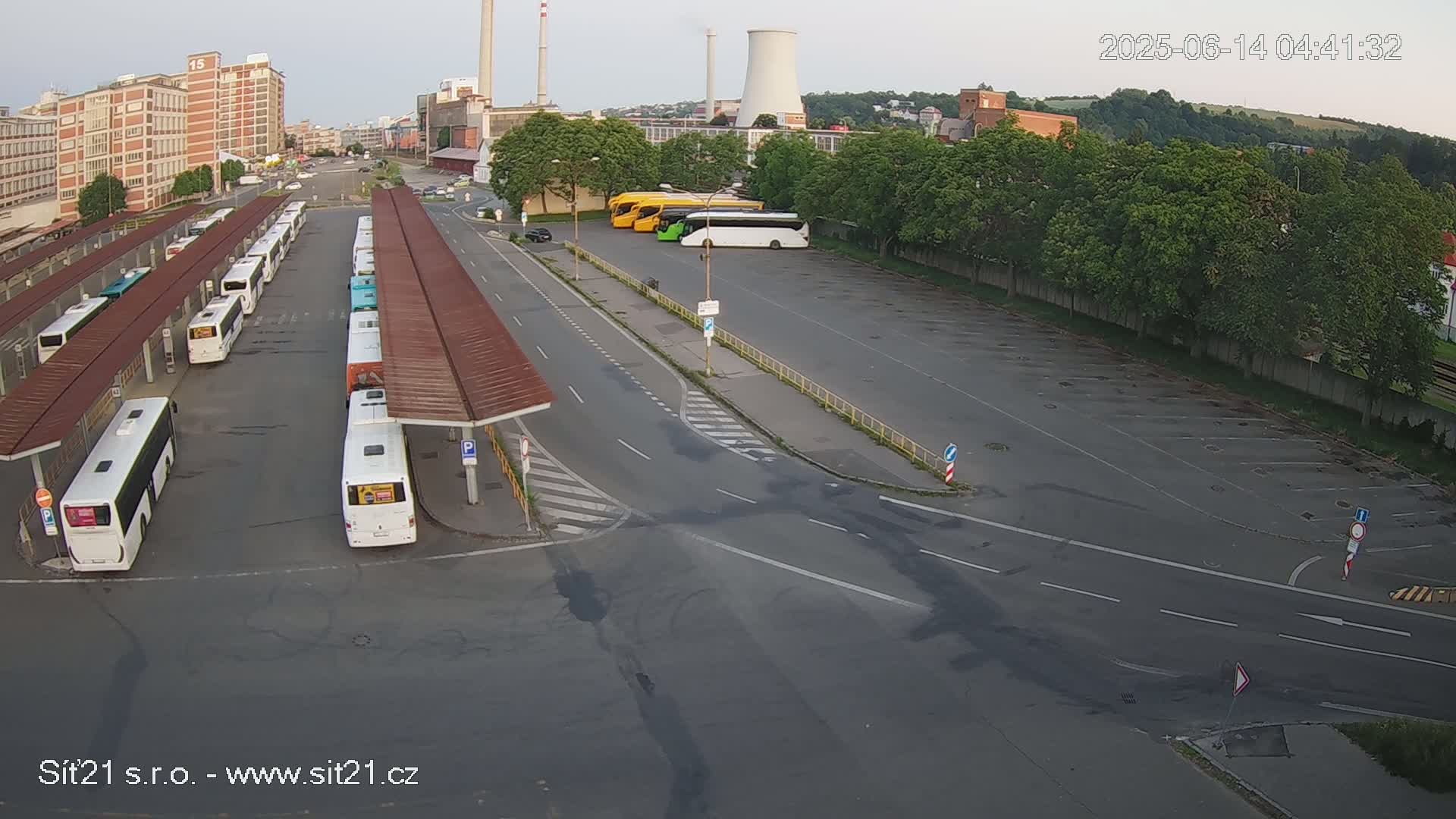 Zlín Main Train & Bus Station Live Cam -  Zlin 1, Zlin, Czechia