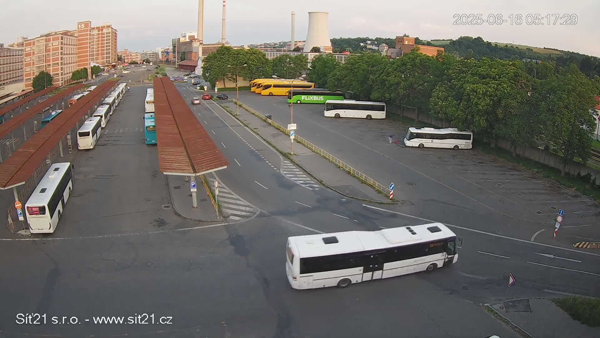 Zlín Main Train & Bus Station Live Cam -  Zlin 1, Zlin, Czechia