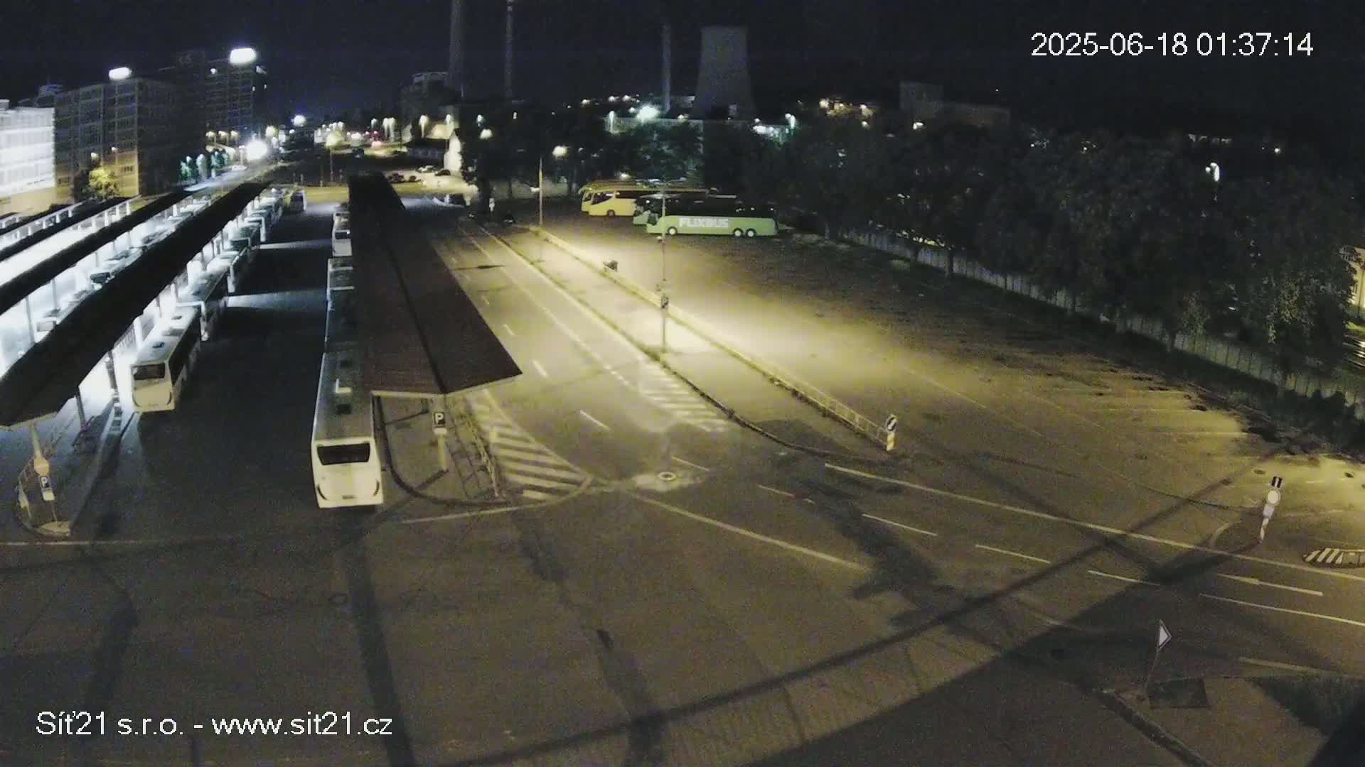 Zlín Main Train & Bus Station Live Cam -  Zlin 1, Zlin, Czechia