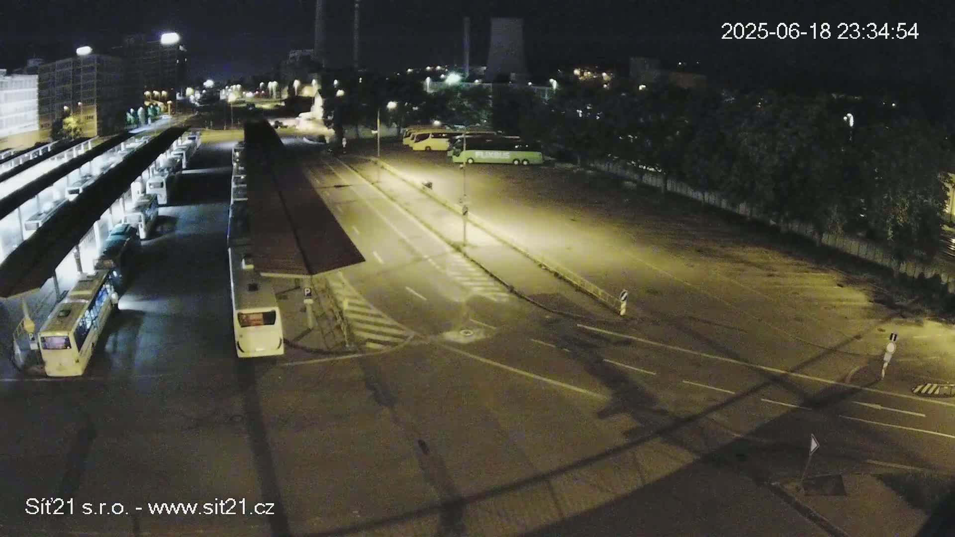 Zlín Main Train & Bus Station Live Cam -  Zlin 1, Zlin, Czechia