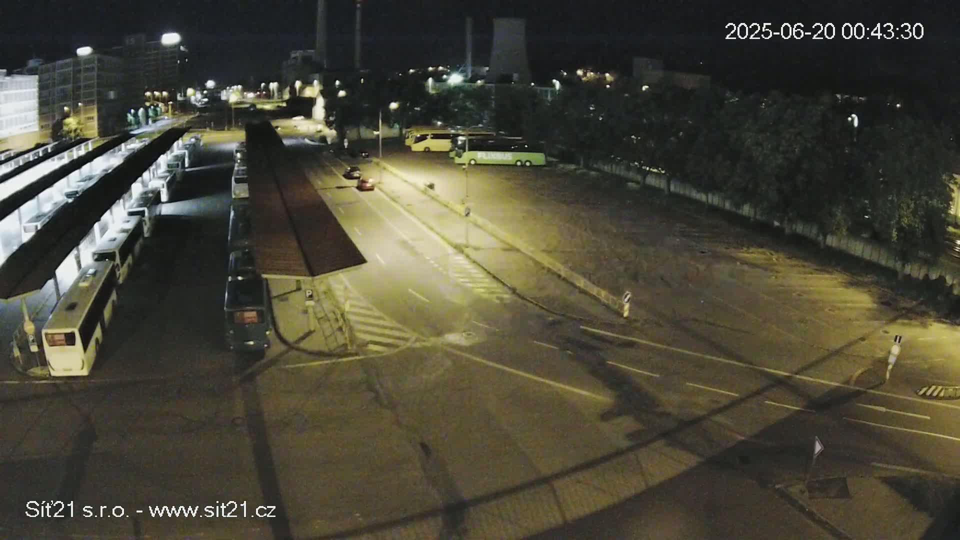Zlín Main Train & Bus Station Live Cam -  Zlin 1, Zlin, Czechia