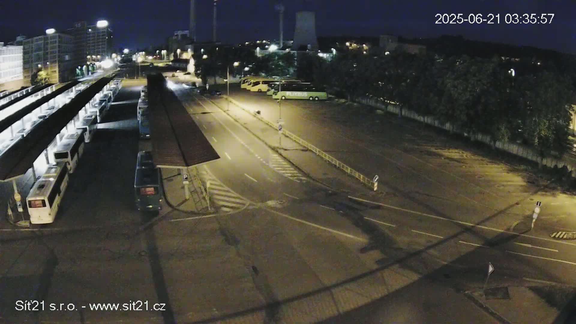 Zlín Main Train & Bus Station Live Cam -  Zlin 1, Zlin, Czechia