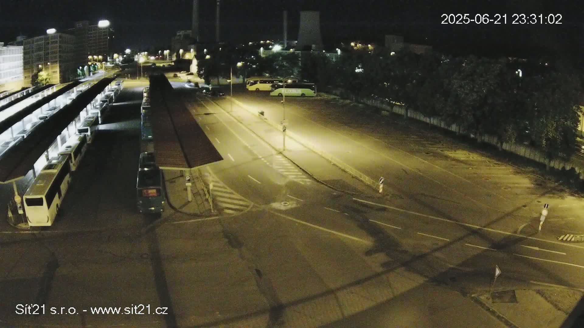Zlín Main Train & Bus Station Live Cam -  Zlin 1, Zlin, Czechia