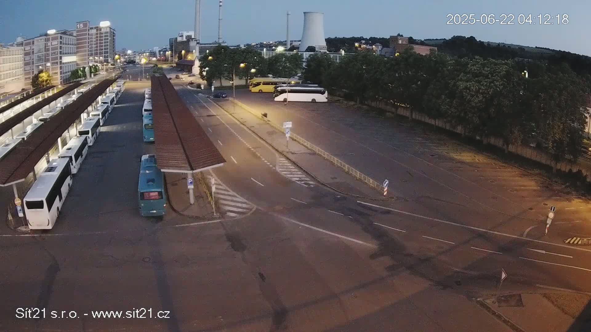 Zlín Main Train & Bus Station Live Cam -  Zlin 1, Zlin, Czechia