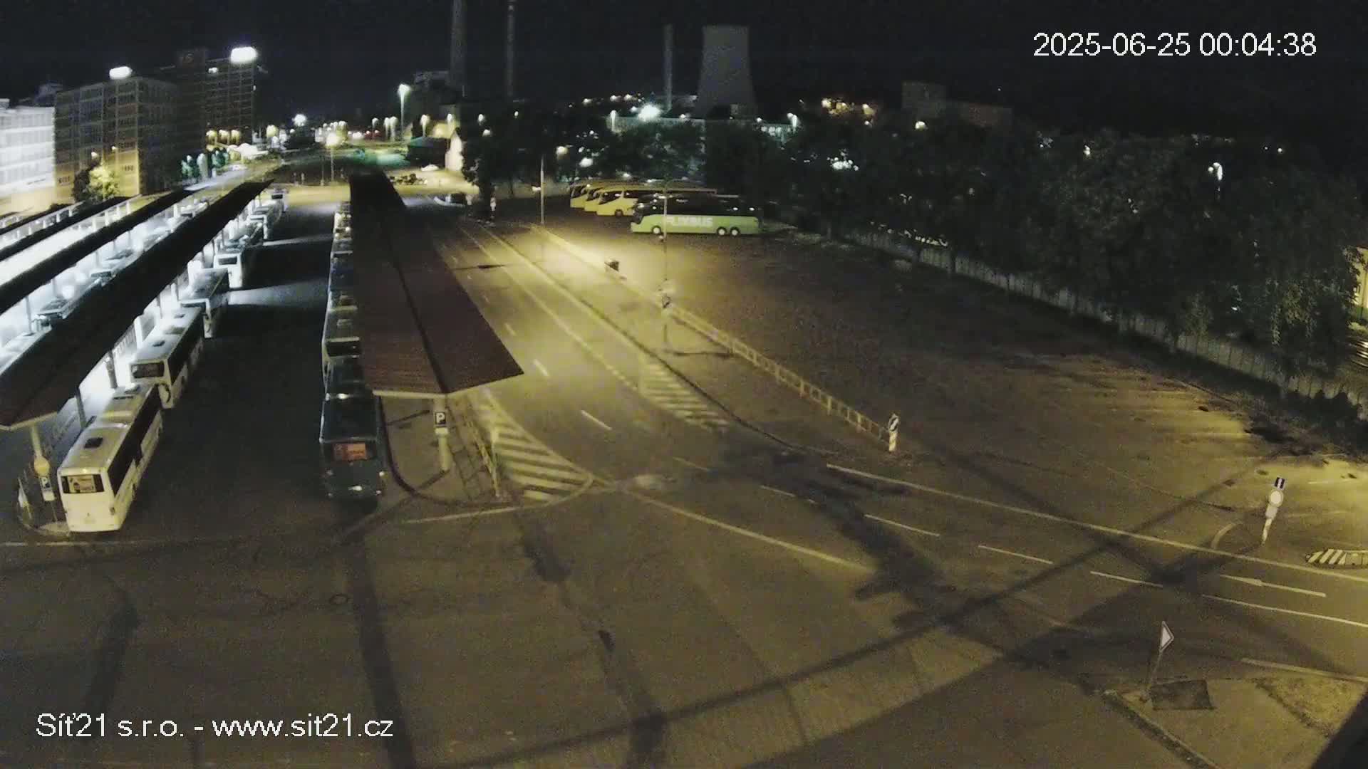 Zlín Main Train & Bus Station Live Cam -  Zlin 1, Zlin, Czechia