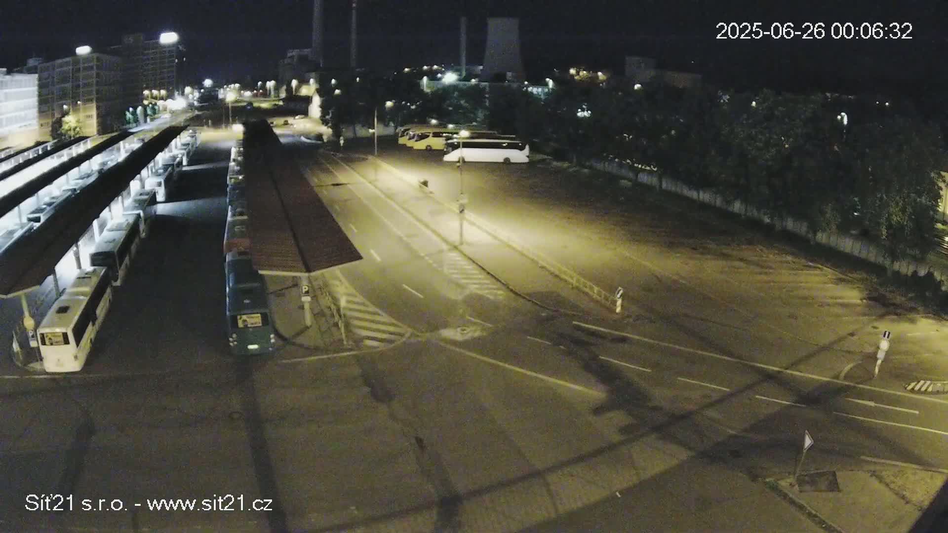 Zlín Main Train & Bus Station Live Cam -  Zlin 1, Zlin, Czechia