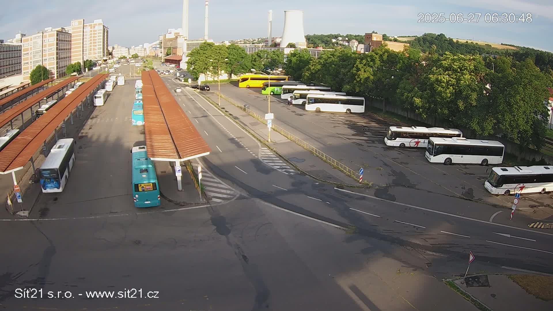 Zlín Main Train & Bus Station Live Cam -  Zlin 1, Zlin, Czechia