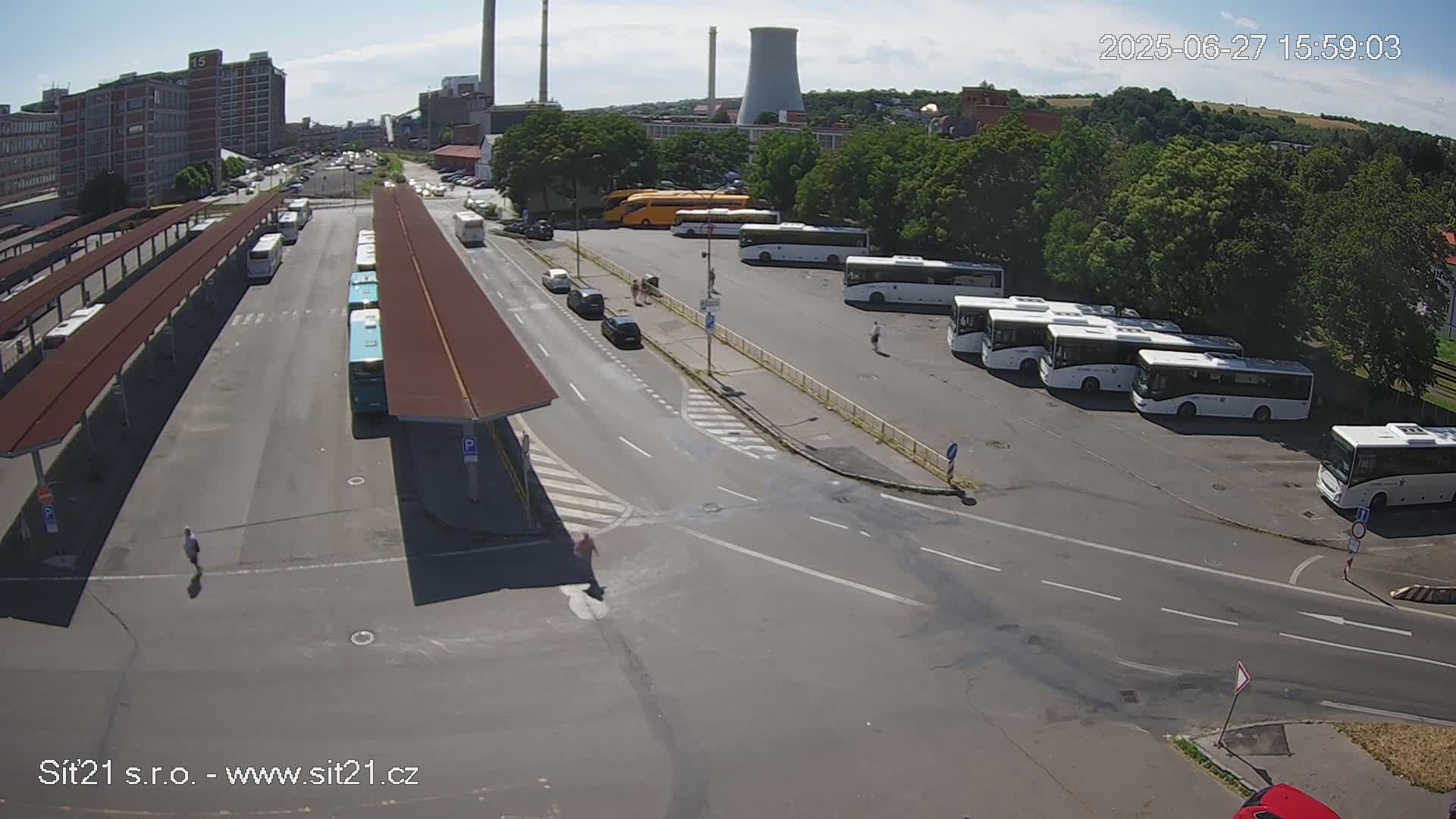 Zlín Main Train & Bus Station Live Cam -  Zlin 1, Zlin, Czechia