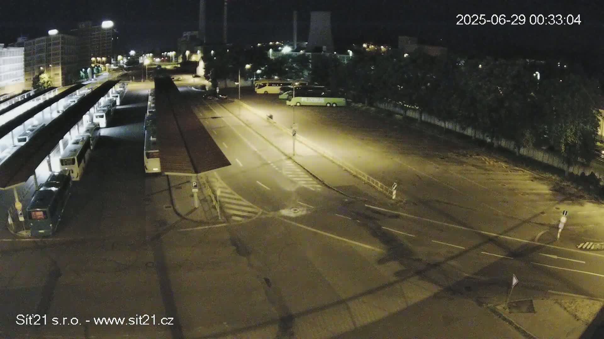 Zlín Main Train & Bus Station Live Cam -  Zlin 1, Zlin, Czechia