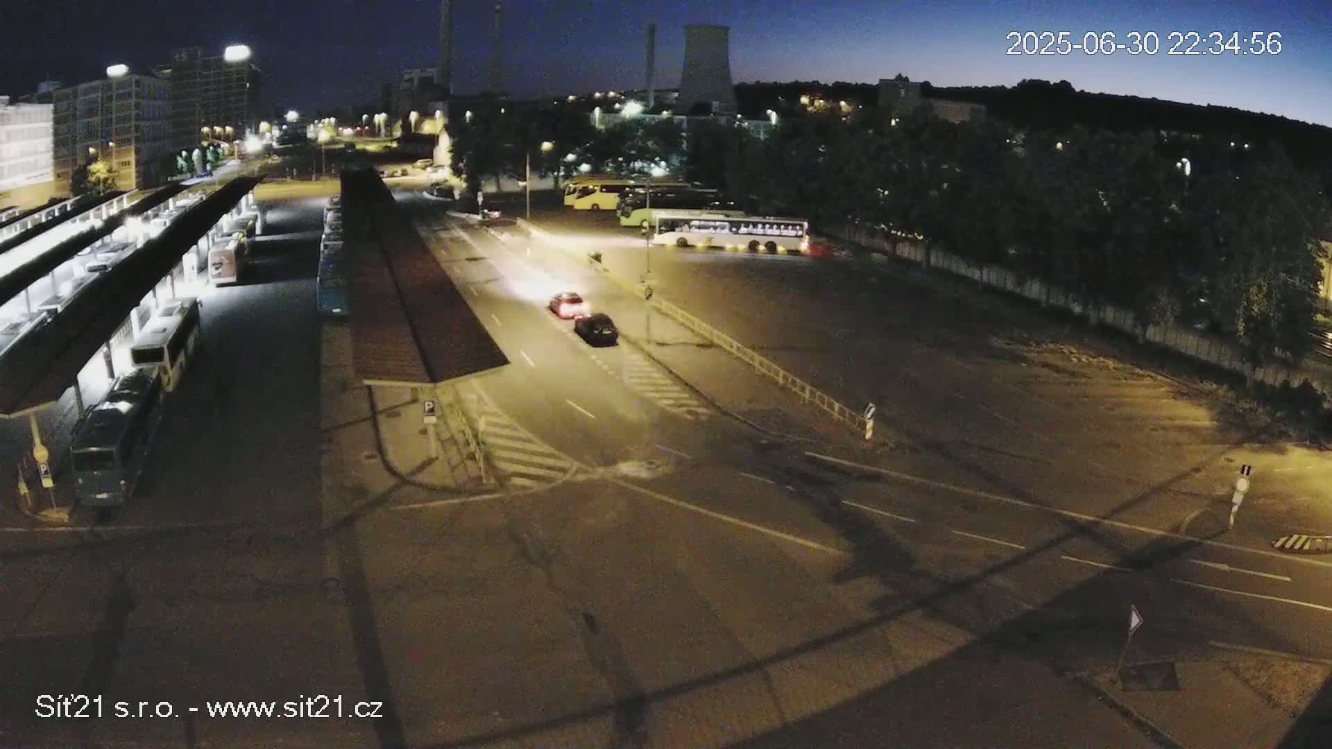 Zlín Main Train & Bus Station Live Cam -  Zlin 1, Zlin, Czechia