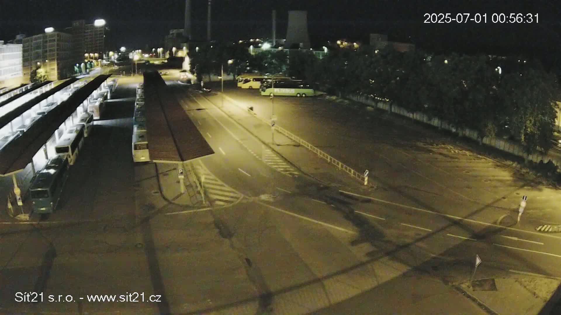 Zlín Main Train & Bus Station Live Cam -  Zlin 1, Zlin, Czechia