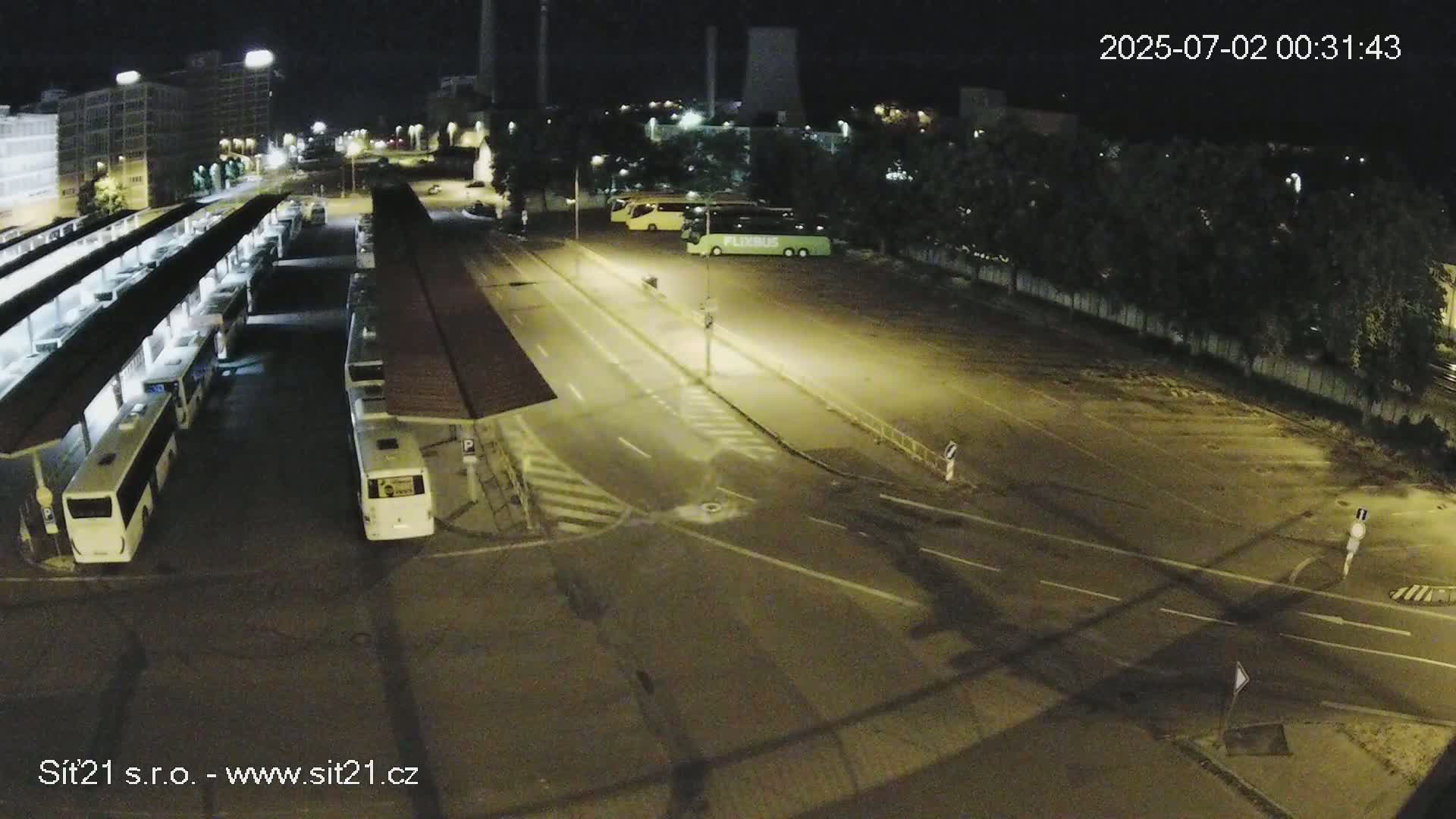 Zlín Main Train & Bus Station Live Cam -  Zlin 1, Zlin, Czechia